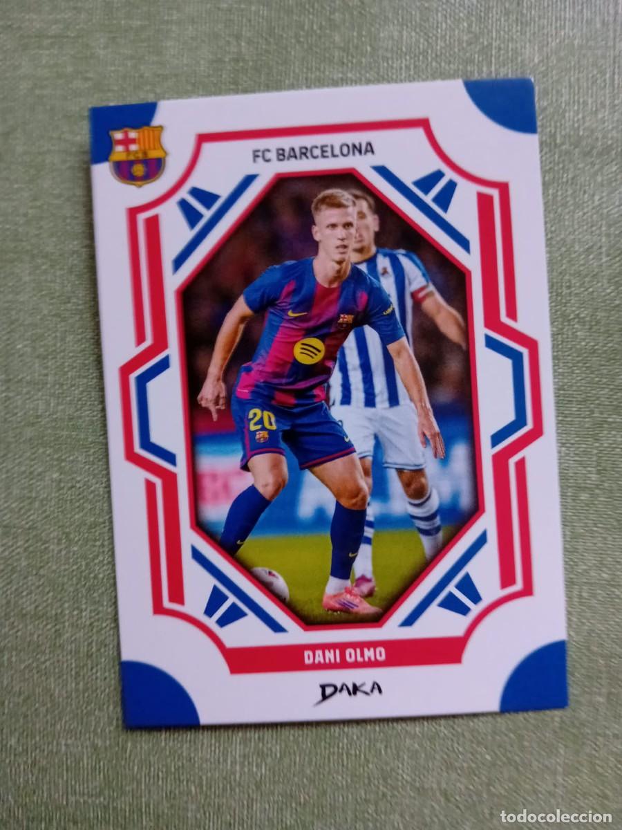 Cromos de f&uacute;tbol: FCB-9-B DANI OLMO BARCELONA DAKA TOP AUDIENCE BARCELONA 2025 2026 25 26