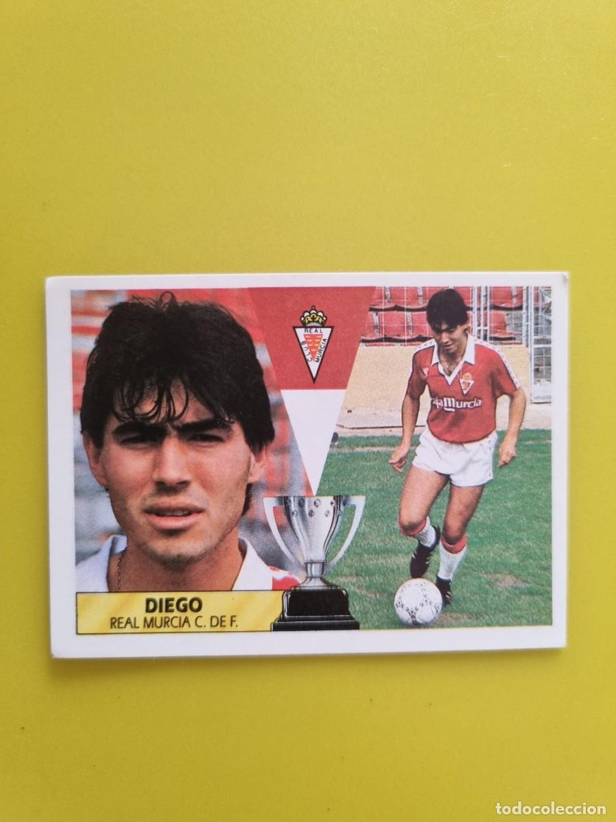 Cromos de f&uacute;tbol: CROMO LIGA ESTE 87 88 1987 1988 NUNCA PEGADO SIN PEGAR DIEGO REAL MURCIA AR1026