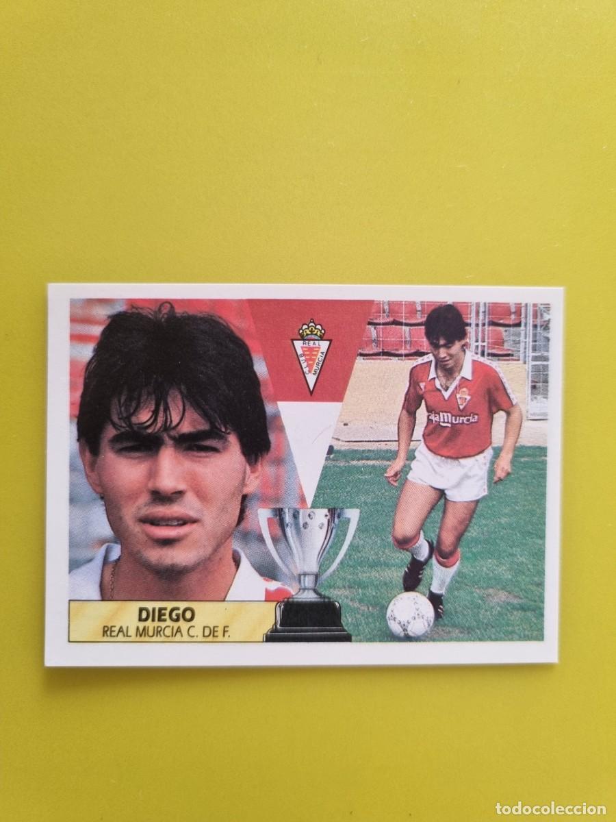 Cromos de f&uacute;tbol: CROMO LIGA ESTE 87 88 1987 1988 NUNCA PEGADO SIN PEGAR DIEGO REAL MURCIA AR1026