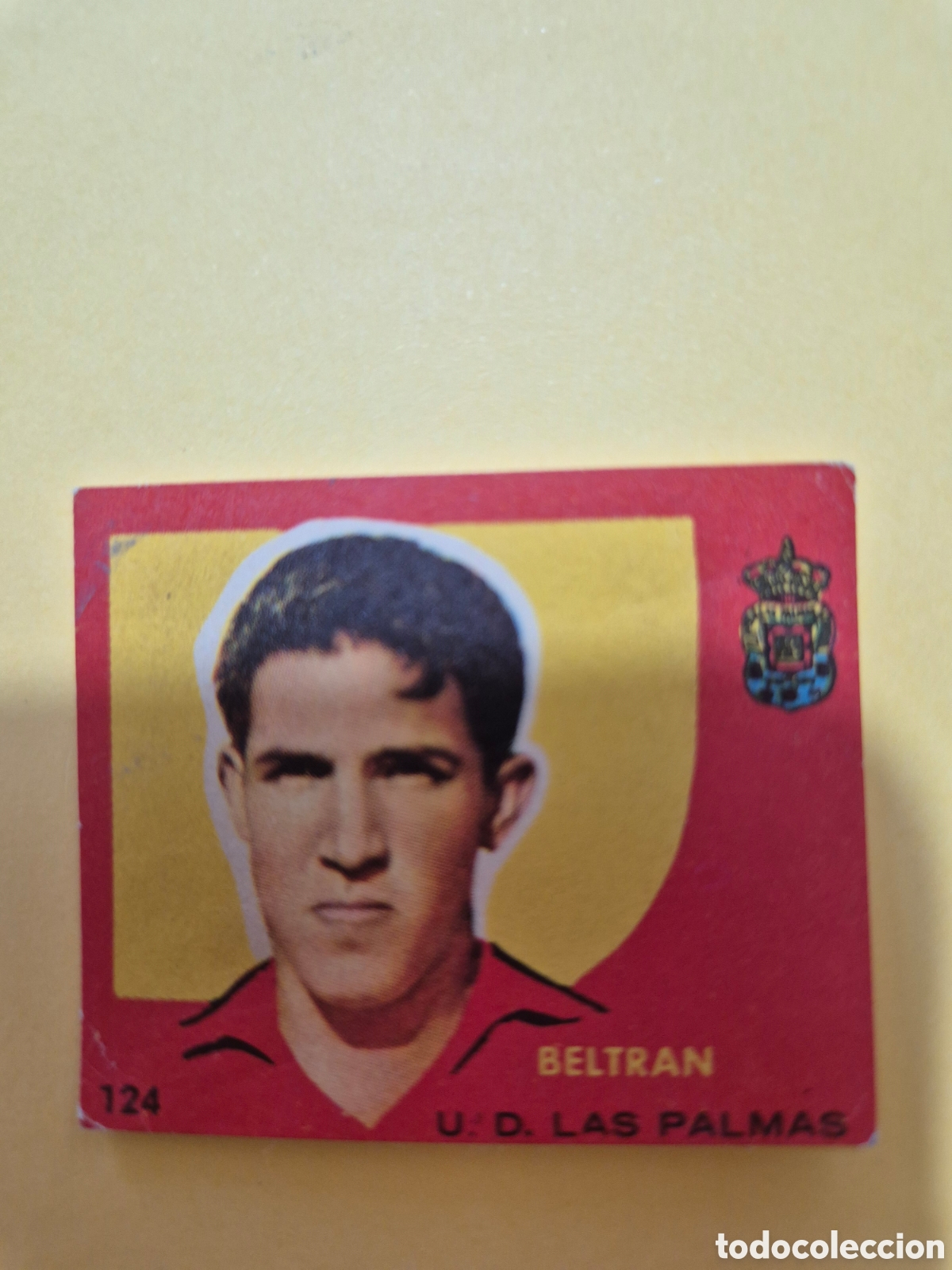 Cromos de f&uacute;tbol: BELTRAN 124 LAS PALMAS CAMPEONES 1959 BRUGUERA