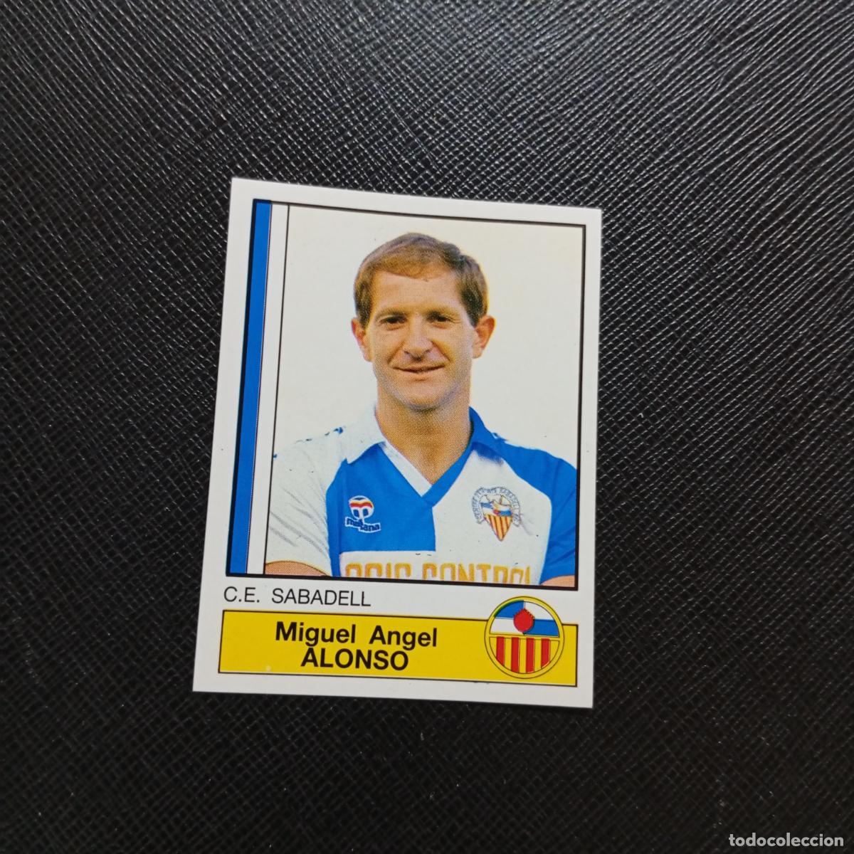 Cromos de f&uacute;tbol: 221 ALONSO SABADELL PANINI 1987 CROMO FUTBOL LIGA 87 - SIN PEGAR - A97 PG451
