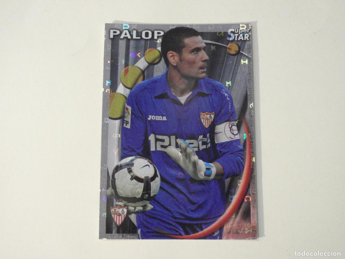 Cromos de f&uacute;tbol: 104 PALOP Sevilla SUPERSTAR LETRAS. MUNDICROMO 2010 2011. LAS FICHAS QUIZ DE LA LIGA 10 11