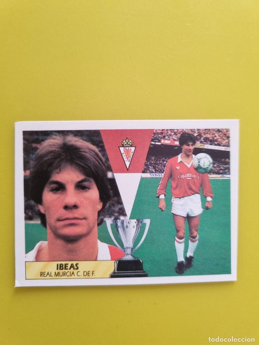 Figurine di Calcio: CROMO LIGA ESTE 87 88 1987 1988 NUNCA PEGADO SIN PEGAR IBEAS REAL MURCIA AR1026