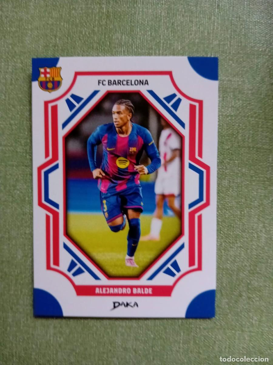 Figurine di Calcio: FCB-20-B ALEJANDRO BALDE BARCELONA DAKA TOP AUDIENCE BARCELONA 2025 2026 25 26
