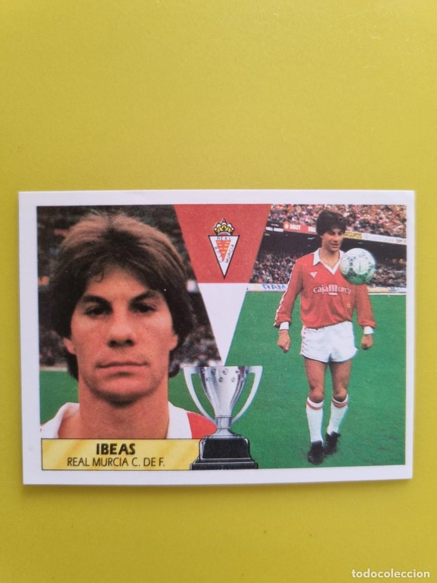 Figurine di Calcio: CROMO LIGA ESTE 87 88 1987 1988 NUNCA PEGADO SIN PEGAR IBEAS REAL MURCIA AR1026