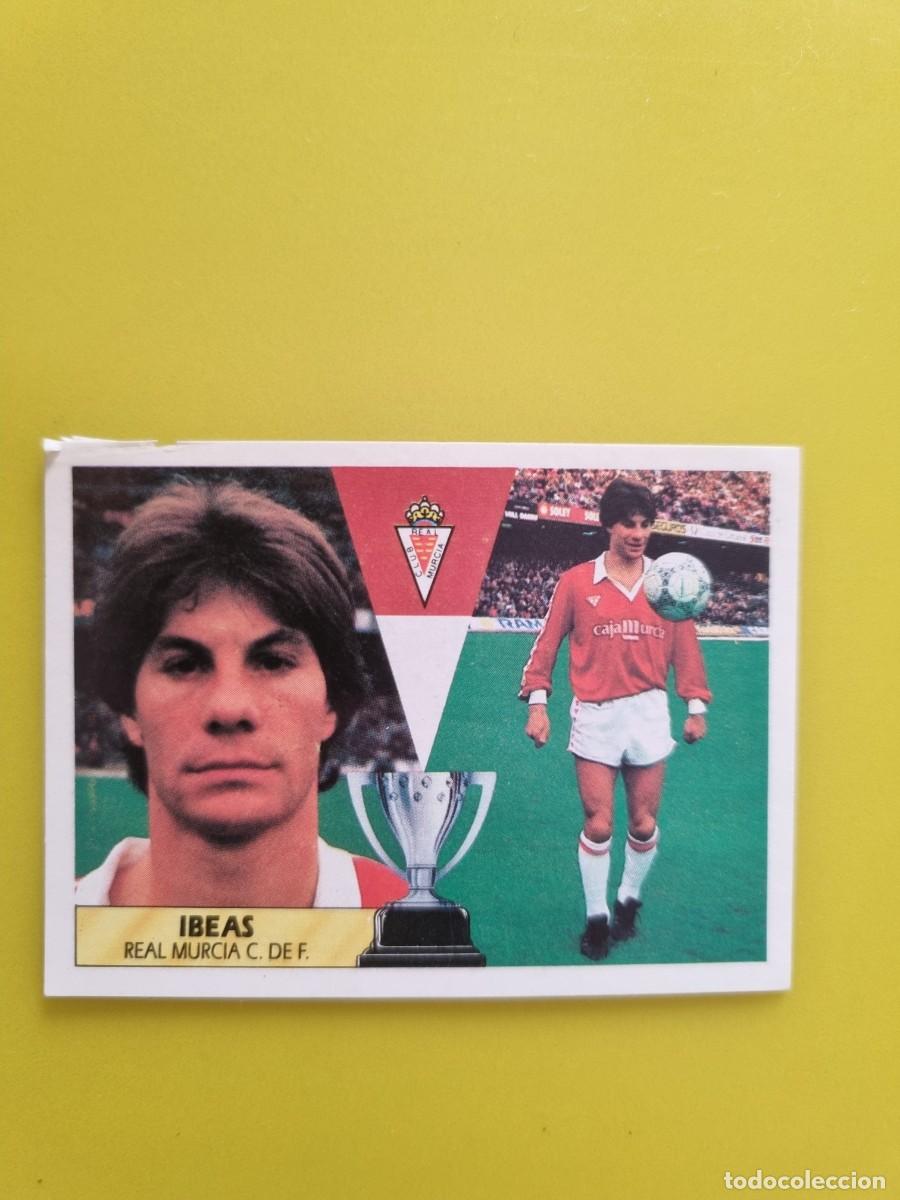 Figurine di Calcio: CROMO LIGA ESTE 87 88 1987 1988 NUNCA PEGADO SIN PEGAR IBEAS REAL MURCIA AR1026