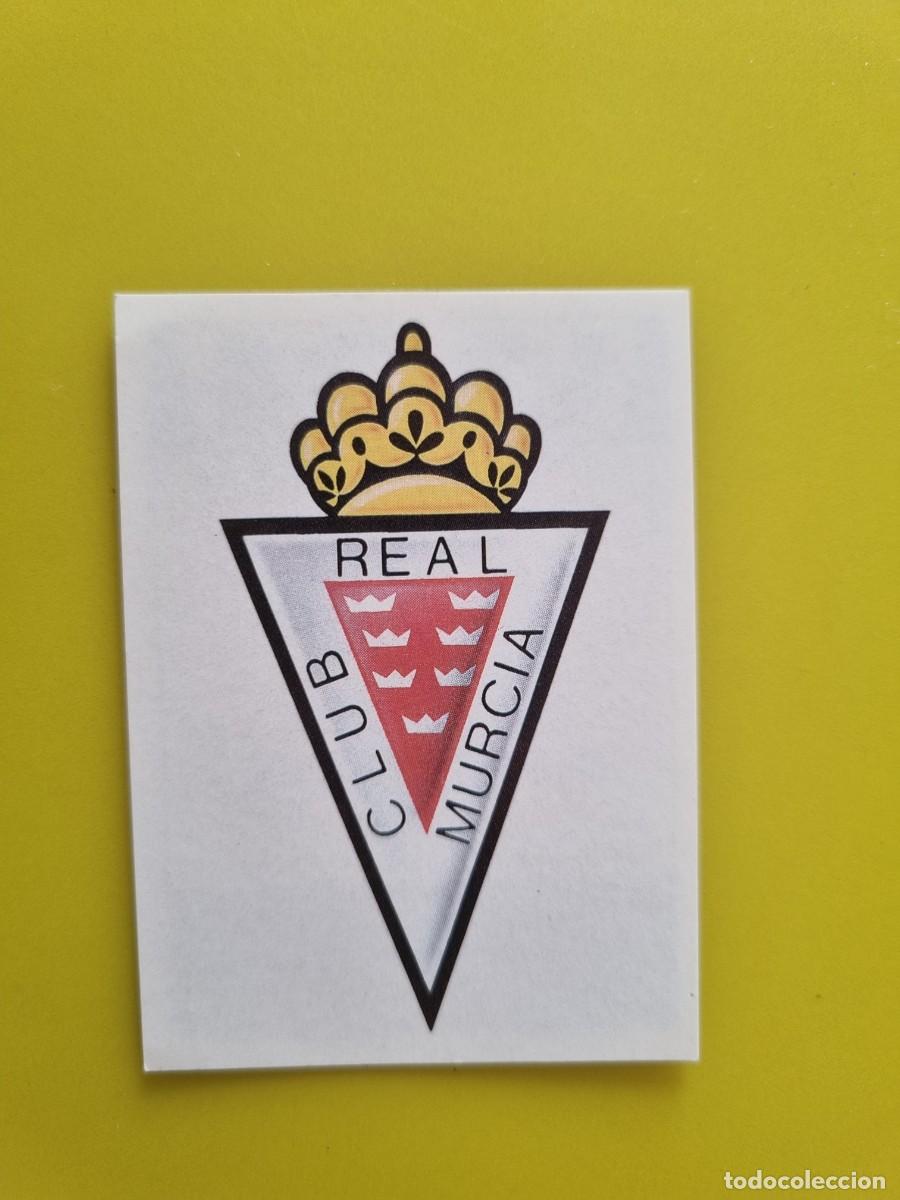 Figurine di Calcio: CROMO LIGA ESTE 87 88 1987 1988 NUNCA PEGADO SIN PEGAR ESCUDO REAL MURCIA AR1026