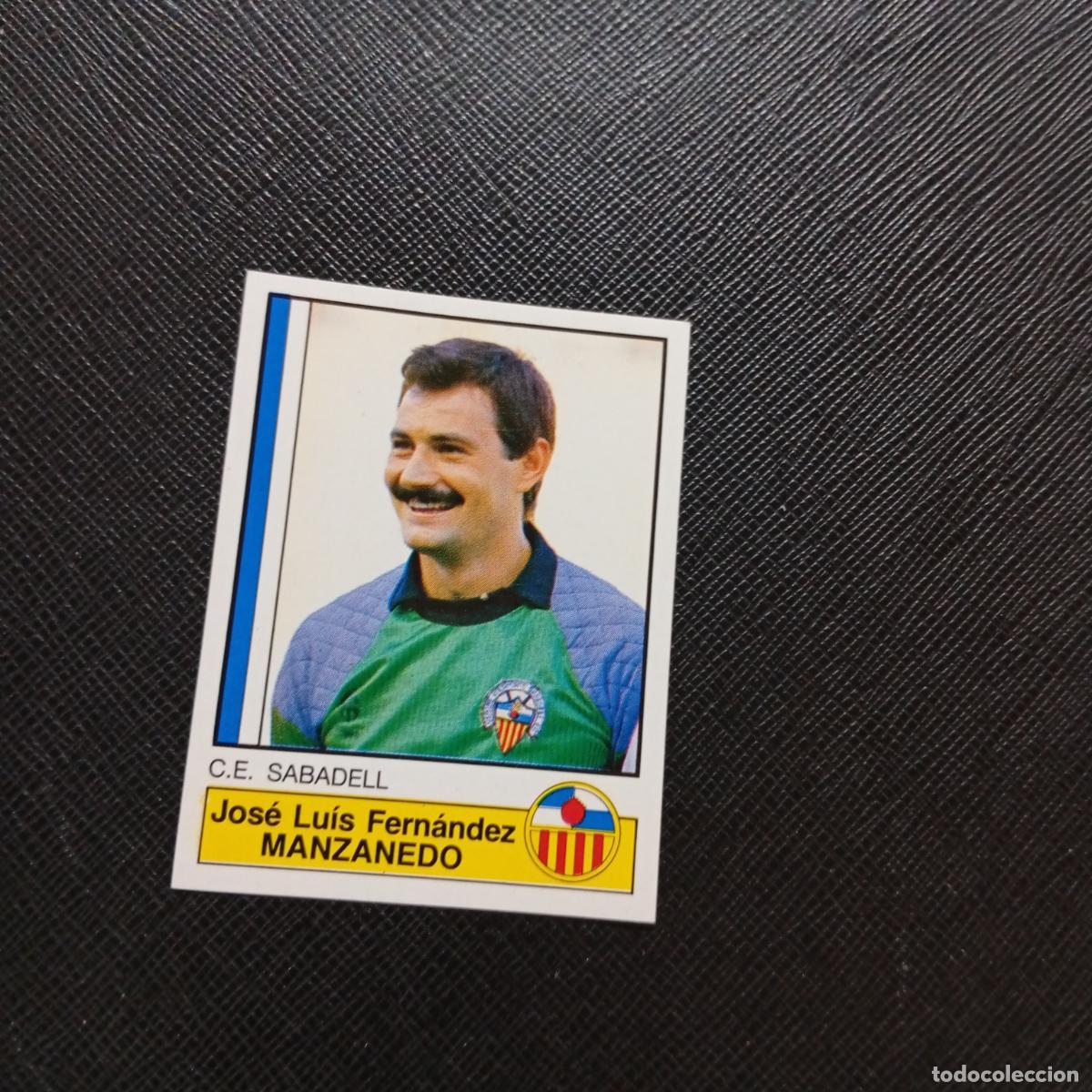 Figurine di Calcio: 226 MANZANEDO SABADELL PANINI 1987 CROMO FUTBOL LIGA 87 - SIN PEGAR - A97 PG460