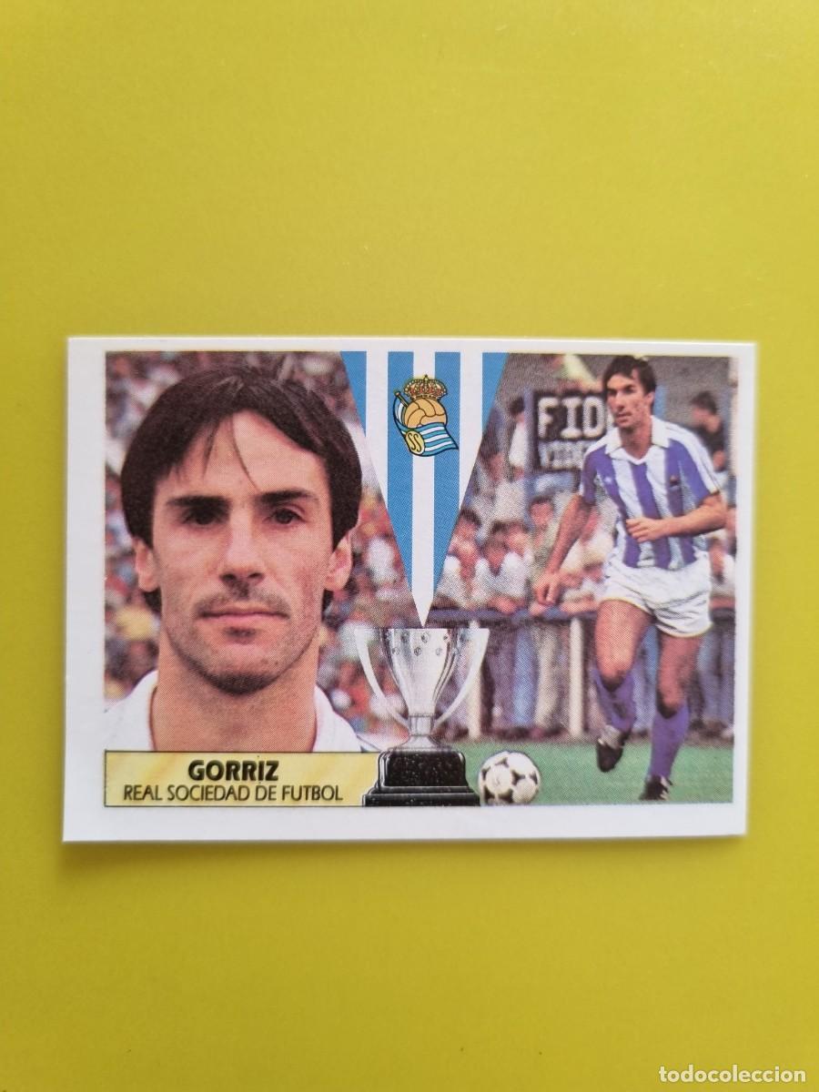 Figurine di Calcio: CROMO LIGA ESTE 87 88 1987 1988 NUNCA PEGADO SIN PEGAR GORRIZ REAL SOCIEDAD AR1026