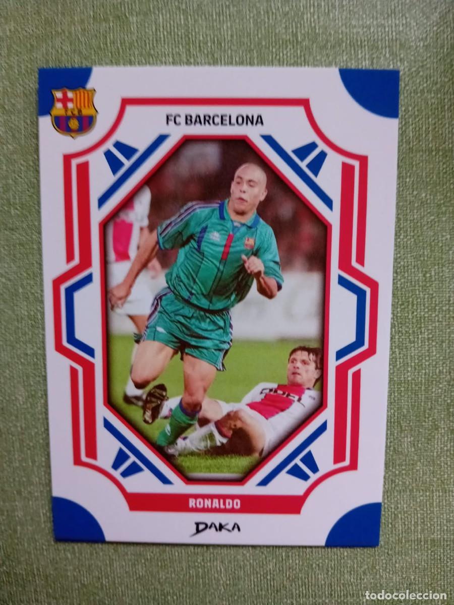 Figurine di Calcio: FCB-23-B RONALDO NAZARIO BARCELONA DAKA TOP AUDIENCE BARCELONA 2025 2026 25 26