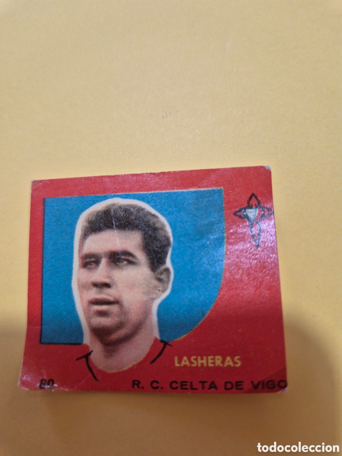 Figurine di Calcio: LASHERAS CELTA DE VIGO CAMPEONES 1959 BRUGUERA