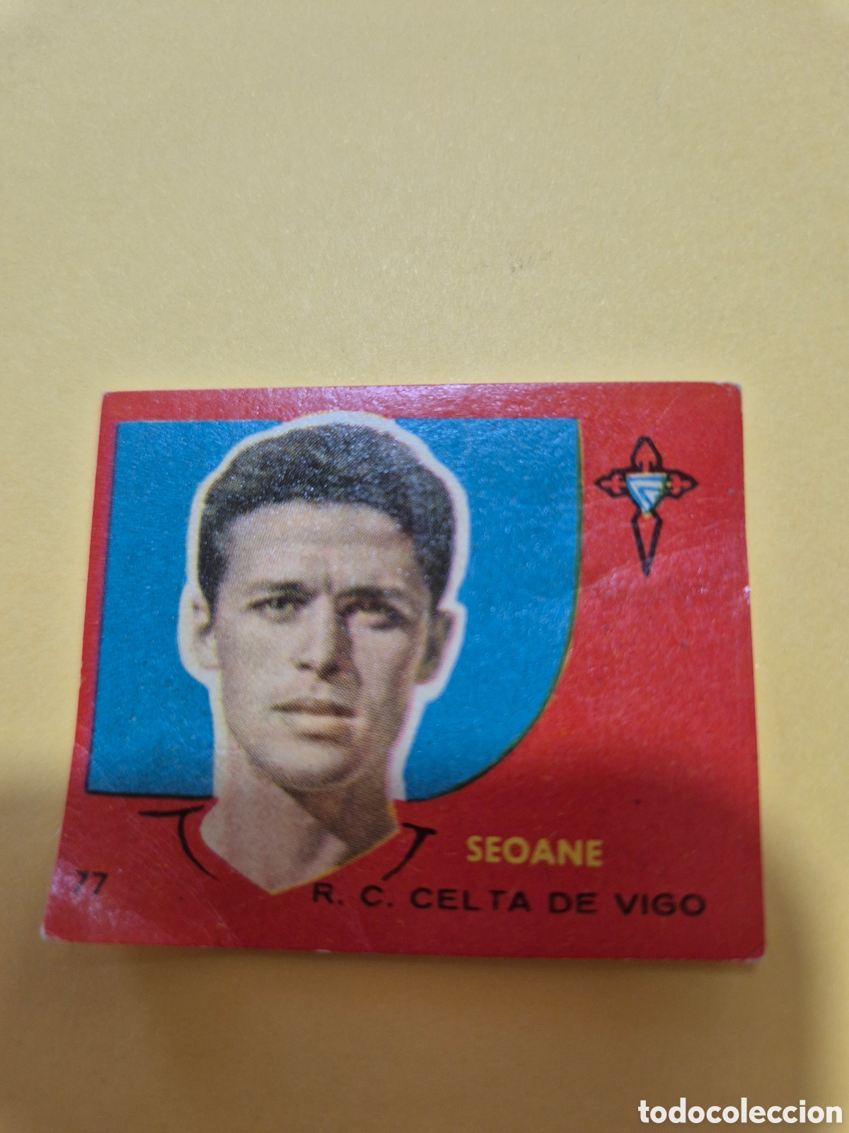 Figurine di Calcio: SEOANE 77 CELTA DE VIGO CAMPEONES 1959 BRUGUERA
