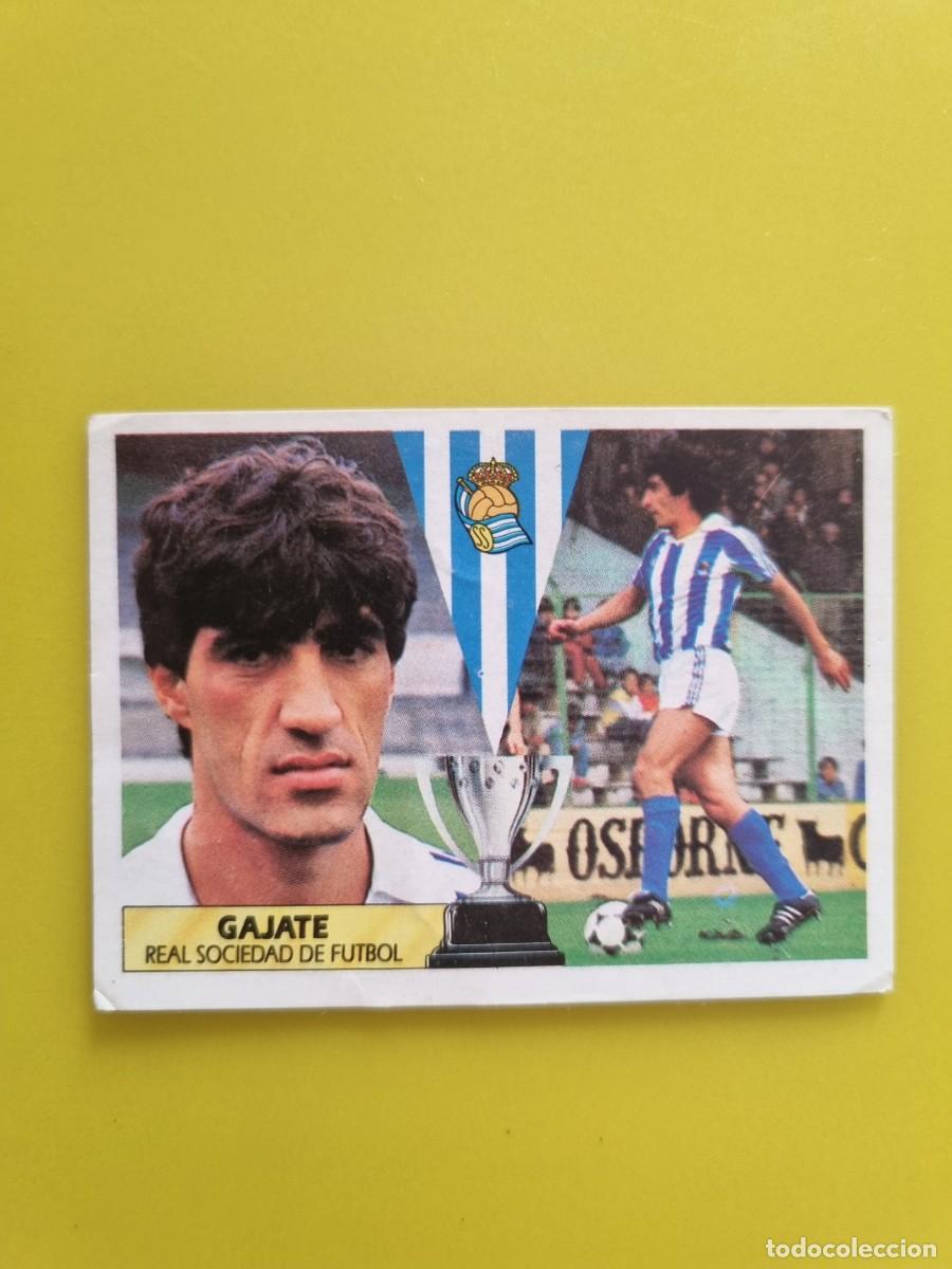 Figurine di Calcio: CROMO LIGA ESTE 87 88 1987 1988 NUNCA PEGADO SIN PEGAR GAJATE REAL SOCIEDAD AR1026
