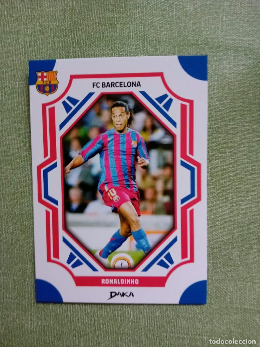 Fu&szlig;ball-Sticker: FCB-25-B RONALDINHO BARCELONA DAKA TOP AUDIENCE BARCELONA 2025 2026 25 26