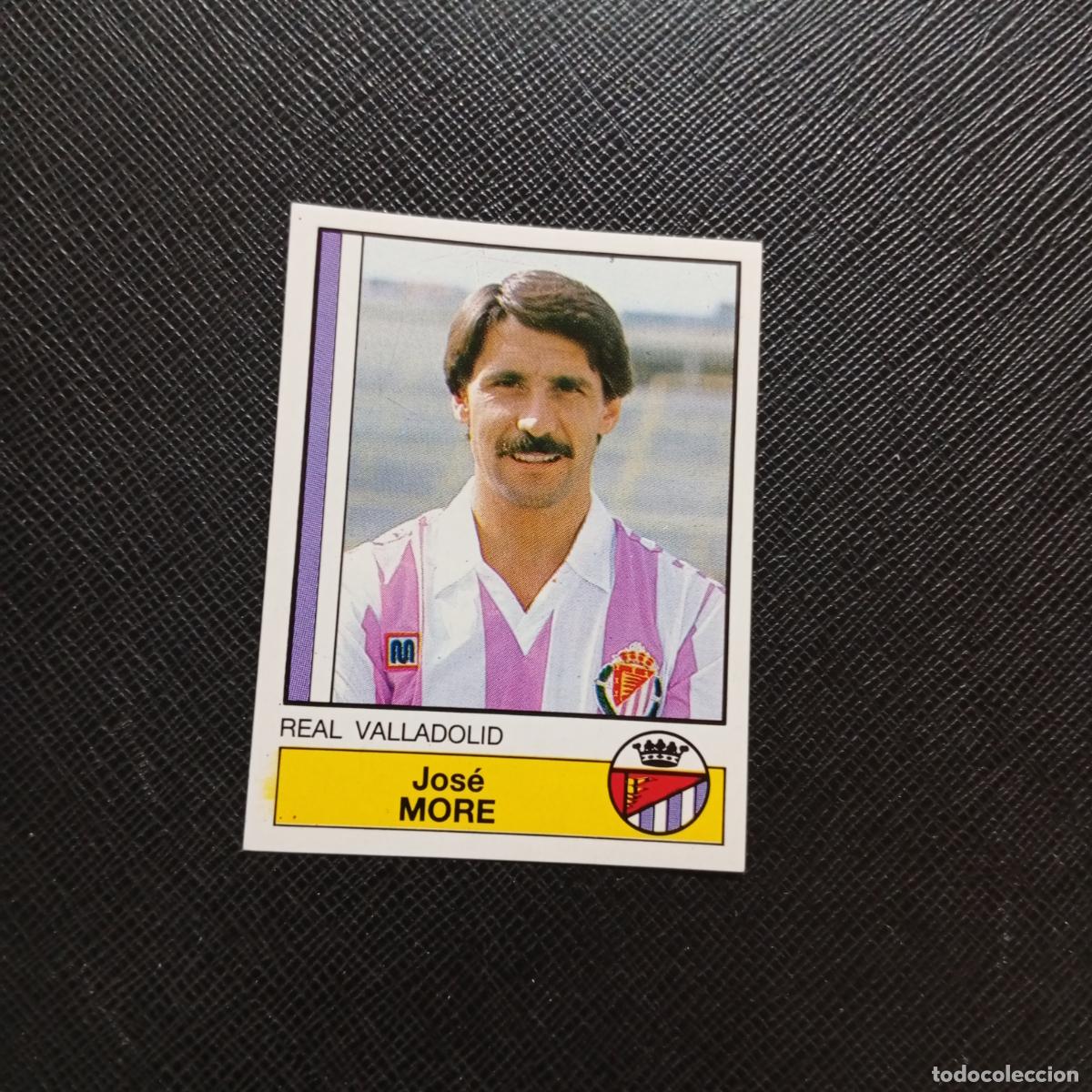 Fu&szlig;ball-Sticker: 314 MORE VALLADOLID PANINI 1987 CROMO FUTBOL LIGA 87 - SIN PEGAR - A97 PG469