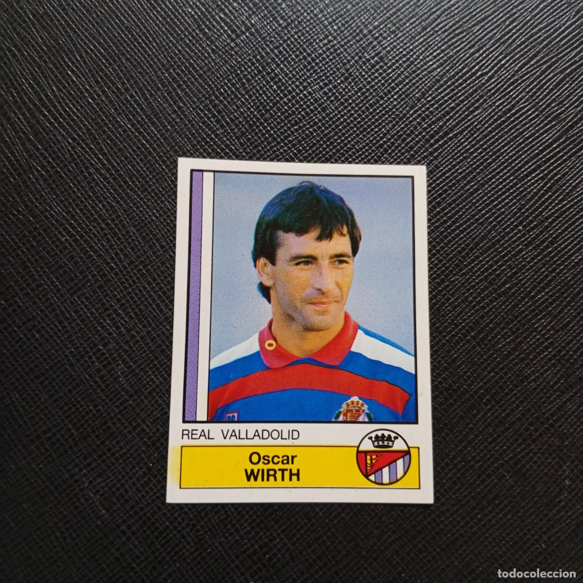 Cromos de f&uacute;tbol: 321 OSCAR WIRTH VALLADOLID PANINI 1987 CROMO FUTBOL LIGA 87 - SIN PEGAR - A97 PG496