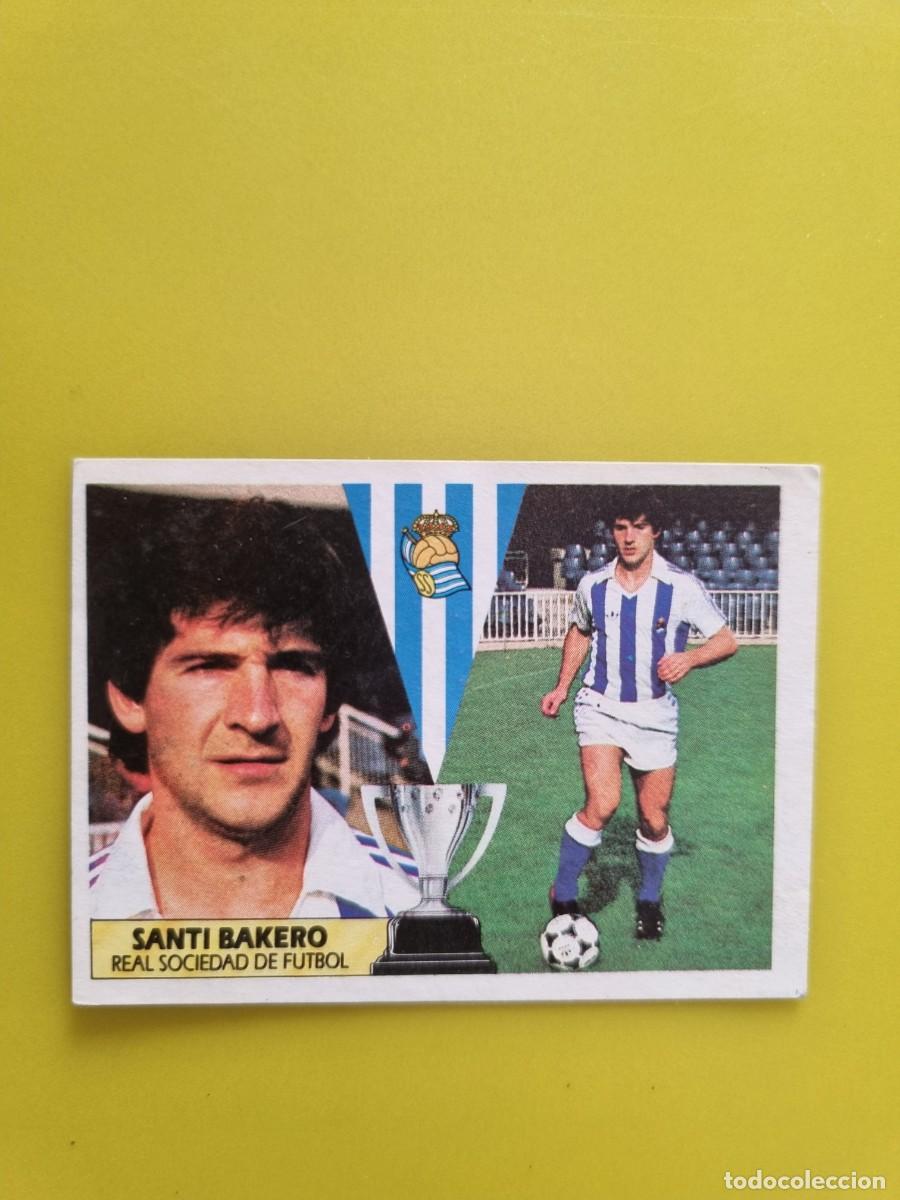 Cromos de f&uacute;tbol: CROMO LIGA ESTE 87 88 1987 1988 NUNCA PEGADO SIN PEGAR SANTI BAKERO REAL SOCIEDAD AR1026