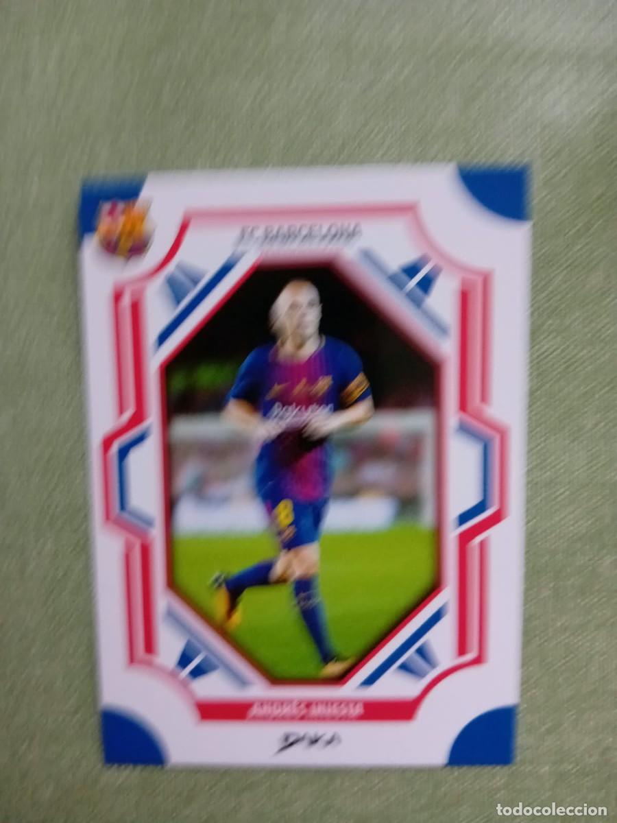 Cromos de f&uacute;tbol: FCB-31-B ANDR&Eacute;S INIESTA BARCELONA DAKA TOP AUDIENCE BARCELONA 2025 2026 25 26