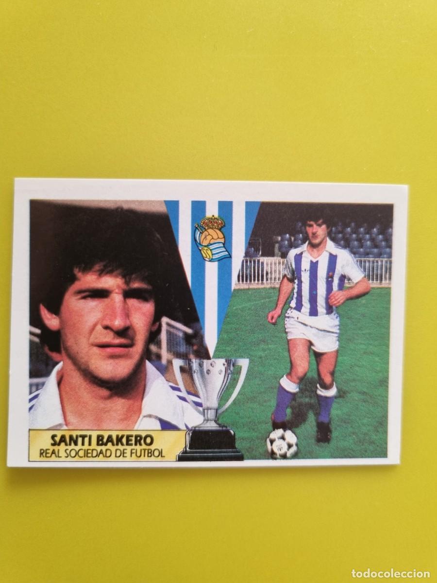 Cromos de f&uacute;tbol: CROMO LIGA ESTE 87 88 1987 1988 NUNCA PEGADO SIN PEGAR SANTI BAKERO REAL SOCIEDAD AR1026