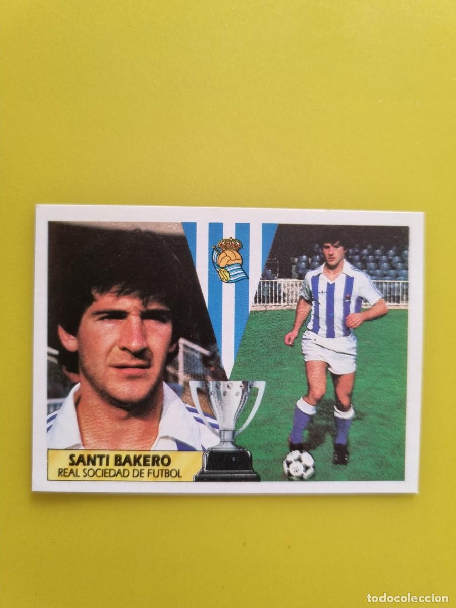 Cromos de f&uacute;tbol: CROMO LIGA ESTE 87 88 1987 1988 NUNCA PEGADO SIN PEGAR SANTI BAKERO REAL SOCIEDAD AR1026