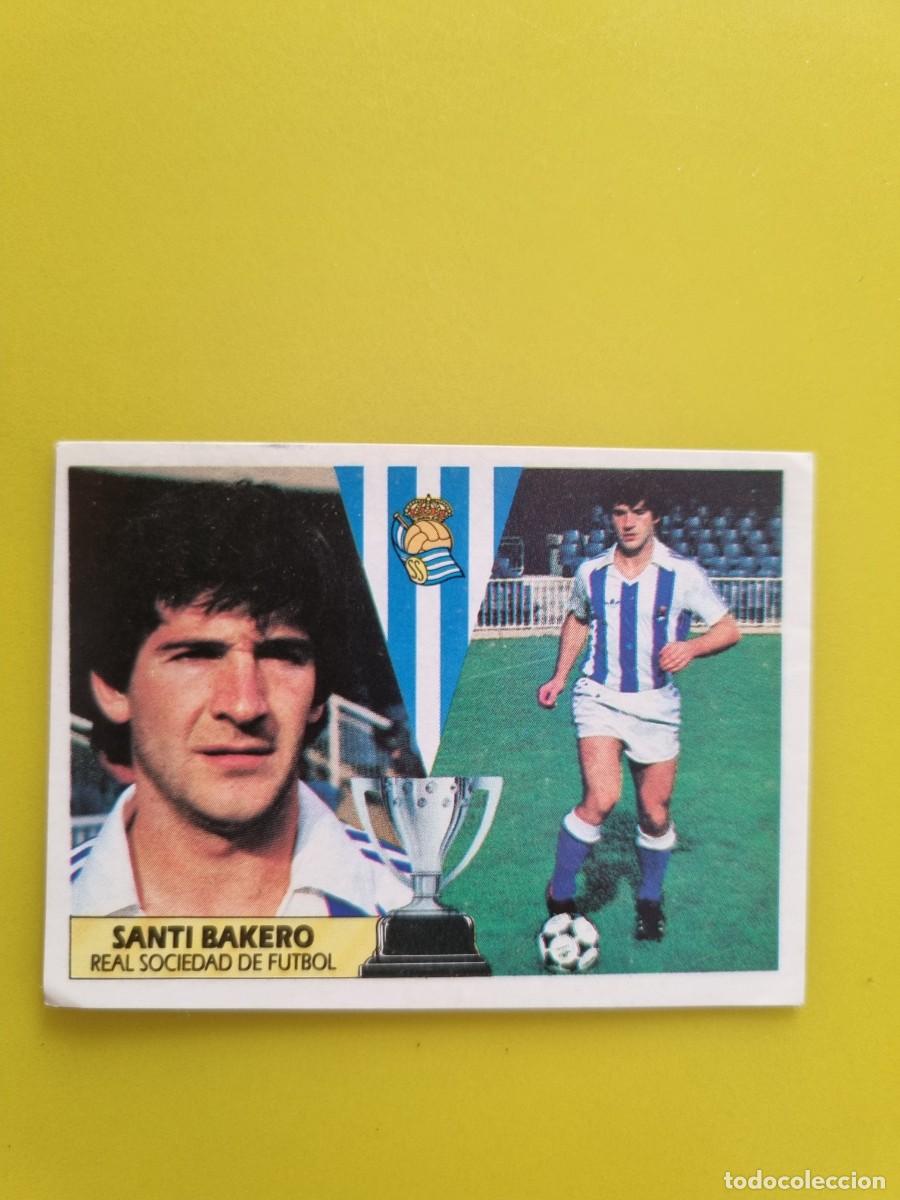 Cromos de f&uacute;tbol: CROMO LIGA ESTE 87 88 1987 1988 NUNCA PEGADO SIN PEGAR SANTI BAKERO REAL SOCIEDAD AR1026