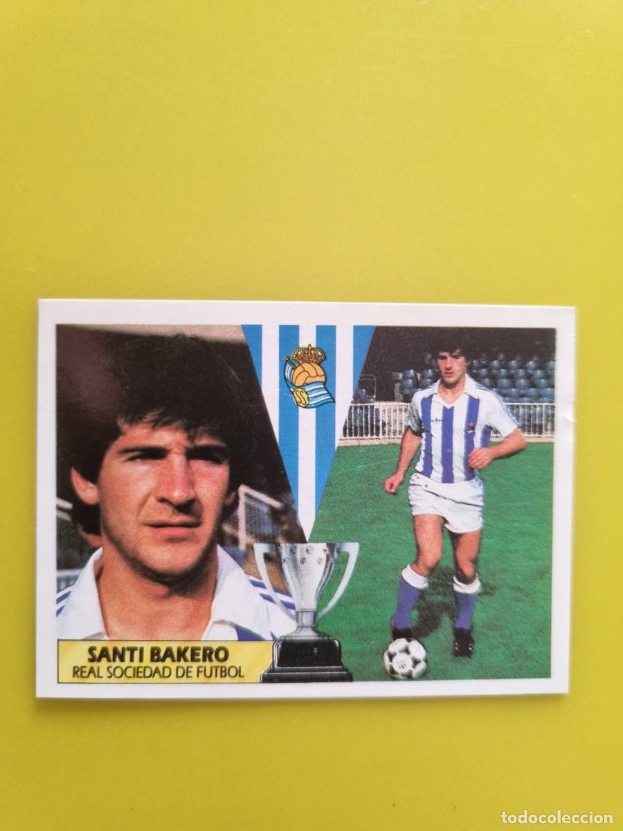 Cromos de f&uacute;tbol: CROMO LIGA ESTE 87 88 1987 1988 NUNCA PEGADO SIN PEGAR SANTI BAKERO REAL SOCIEDAD LEER AR1026