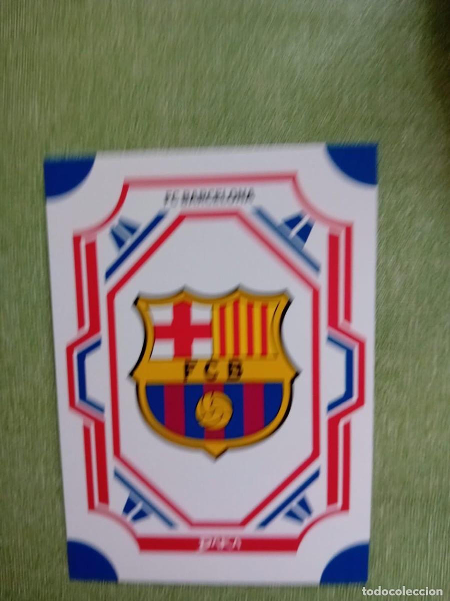 Cromos de f&uacute;tbol: FCB-32-B ESCUDO BARCELONA DAKA TOP AUDIENCE BARCELONA 2025 2026 25 26