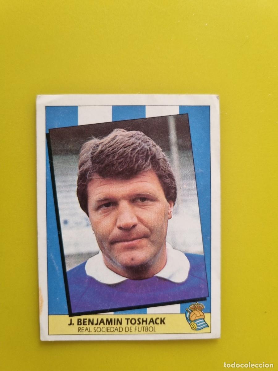 Cromos de Futebol: LIGA ESTE 87 88 1987 1988 NUNCA PEGADO SIN PEGAR JOHN TOSHACK ENTRENADOR REAL SOCIEDAD AR1026