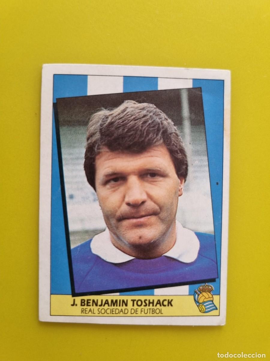 Cromos de Futebol: LIGA ESTE 87 88 1987 1988 NUNCA PEGADO SIN PEGAR JOHN TOSHACK ENTRENADOR REAL SOCIEDAD AR1026