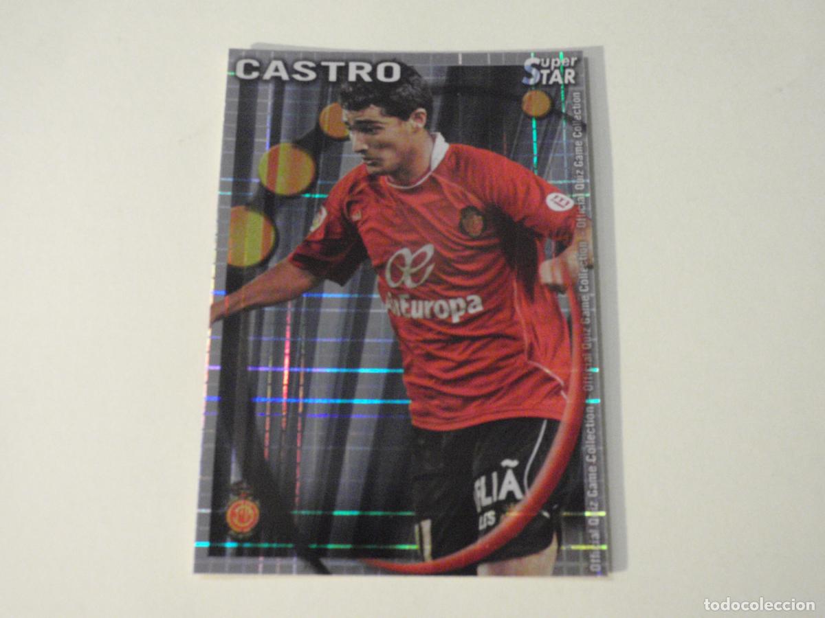 Cromos de Futebol: 134 CASTRO Mallorca SUPERSTAR CUADROS. MUNDICROMO 2010 2011. LAS FICHAS QUIZ DE LA LIGA 10 11
