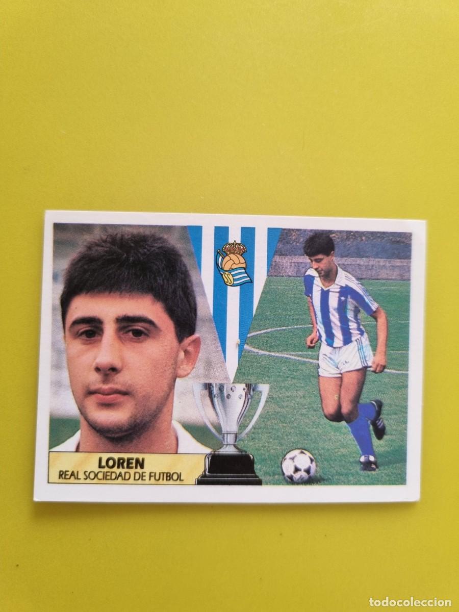 Cromos de Futebol: LIGA ESTE 87 88 1987 1988 NUNCA PEGADO SIN PEGAR LOREN REAL SOCIEDAD AR1026