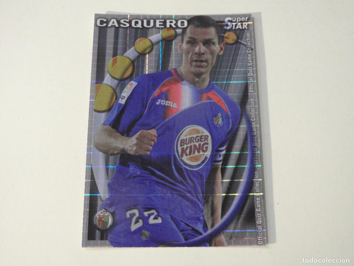 Cromos de Futebol: 158 CASQUERO Getafe SUPERSTAR CUADROS. MUNDICROMO 2010 2011. LAS FICHAS QUIZ DE LA LIGA 10 11