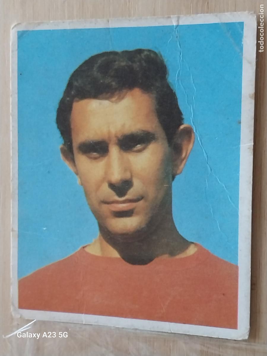 Cromos de f&uacute;tbol: YOSU PONTEVEDRA CAMPEONES BRUGUERA 1968 68 69 CROMO 212 ORIGINAL SIN PEGAR NUNCA
