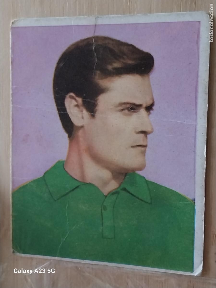 Cromos de f&uacute;tbol: COBO PONTEVEDRA CAMPEONES BRUGUERA 1968 68 69 CROMO 205 ORIGINAL SIN PEGAR NUNCA