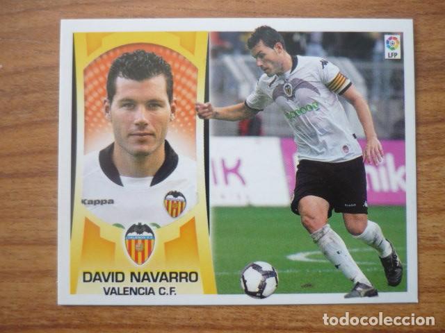 Cromos de f&uacute;tbol: ESTE 2009 2010 PANINI N&ordm; 8 B DAVID NAVARRO (VALENCIA) COLOCA - SIN PEGAR - CROMO FUTBOL LIGA 09 10