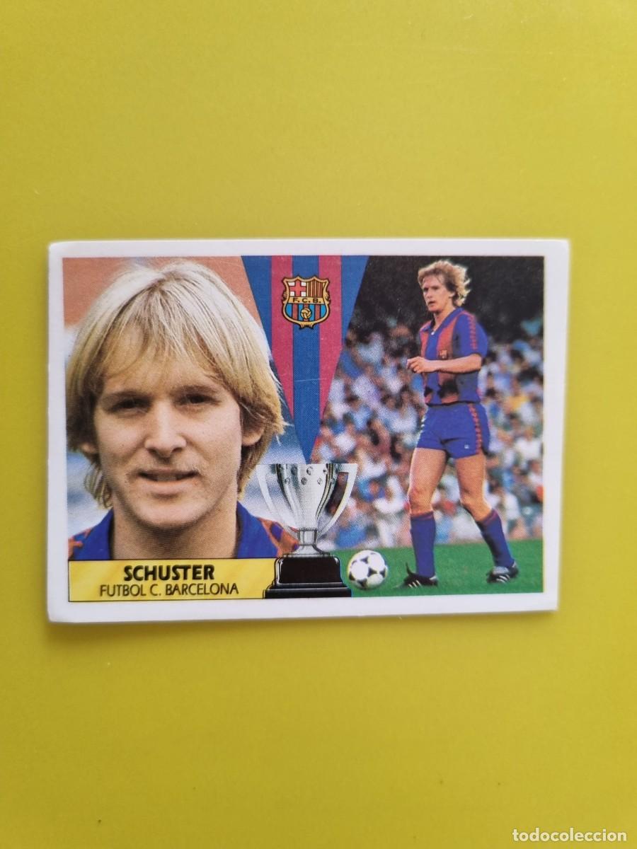 Cromos de f&uacute;tbol: CROMO LIGA ESTE 87 88 1987 1988 NUNCA PEGADO SIN PEGAR SCHUSTER FC BARCELONA AR1026