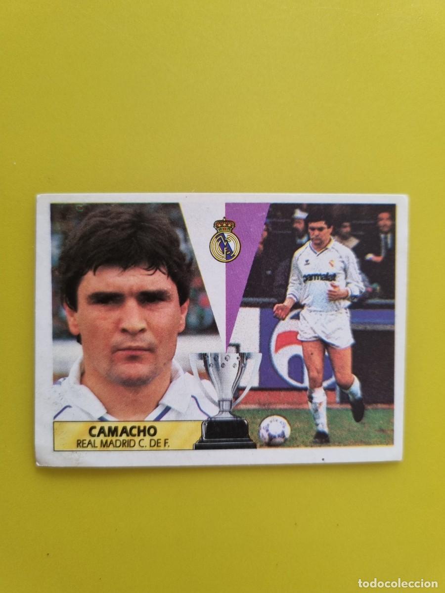 Cromos de f&uacute;tbol: CROMO LIGA ESTE 87 88 1987 1988 NUNCA PEGADO SIN PEGAR CAMACHO REAL MADRID AR1026