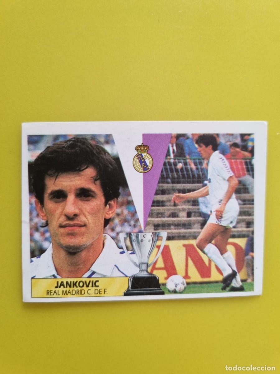 Cromos de f&uacute;tbol: CROMO LIGA ESTE 87 88 1987 1988 NUNCA PEGADO SIN PEGAR JANKOVIC REAL MADRID AR1026