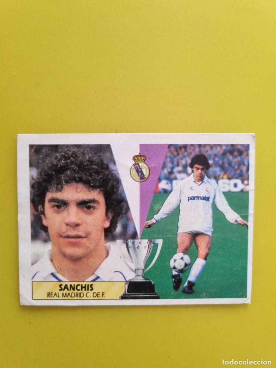 Cromos de f&uacute;tbol: CROMO LIGA ESTE 87 88 1987 1988 NUNCA PEGADO SIN PEGAR SANCHIS REAL MADRID AR1026