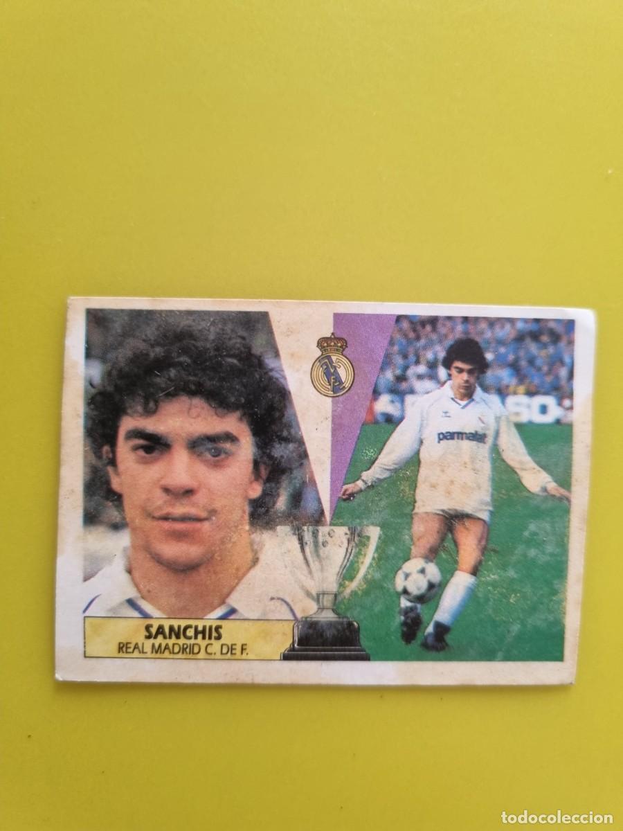Cromos de f&uacute;tbol: CROMO LIGA ESTE 87 88 1987 1988 NUNCA PEGADO SIN PEGAR SANCHIS LEER REAL MADRID AR1026