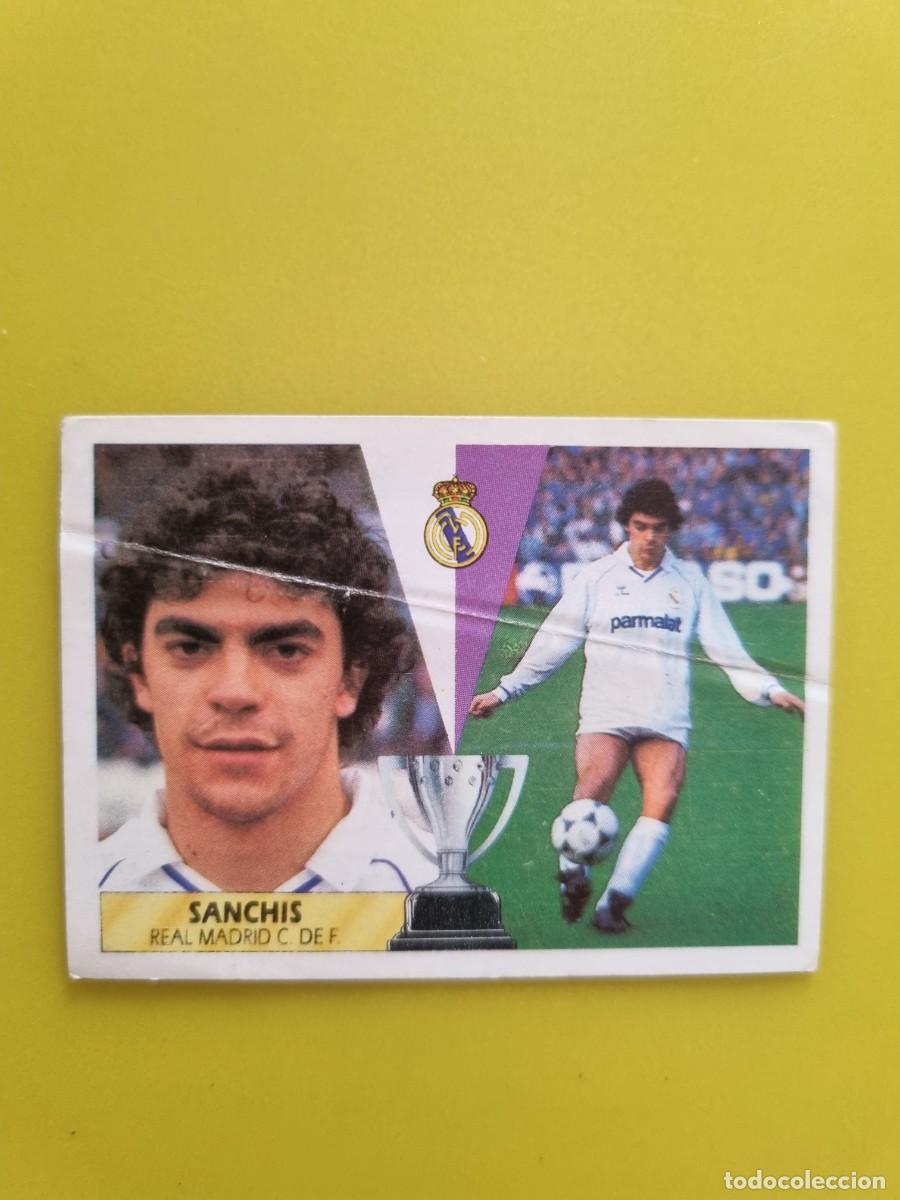 Cromos de f&uacute;tbol: CROMO LIGA ESTE 87 88 1987 1988 NUNCA PEGADO SIN PEGAR SANCHIS LEER REAL MADRID AR1026
