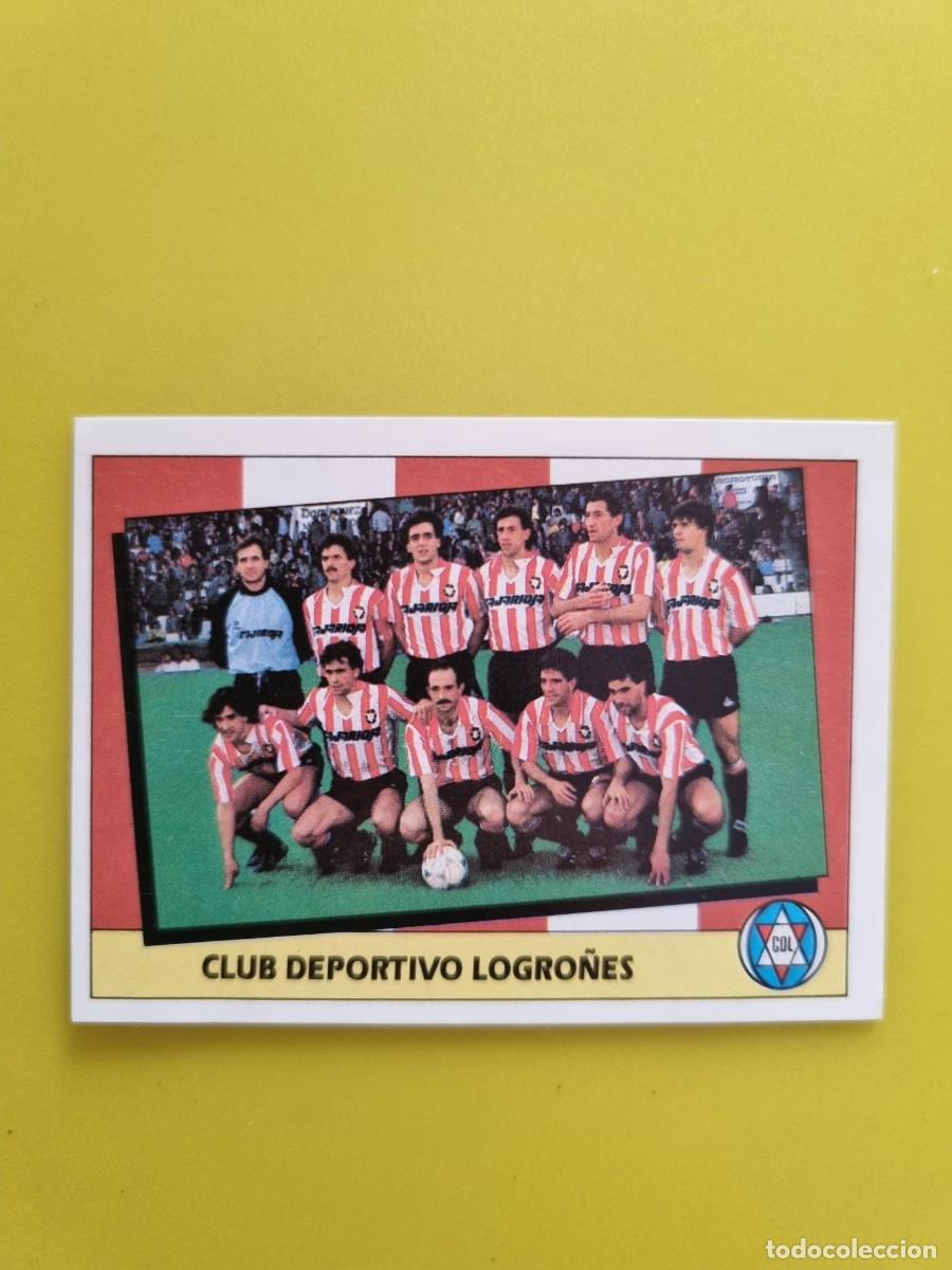 Cromos de f&uacute;tbol: CROMO LIGA ESTE 87 88 1987 1988 NUNCA PEGADO SIN PEGAR ALINEACION CD LOGRO&Ntilde;ES AR1026