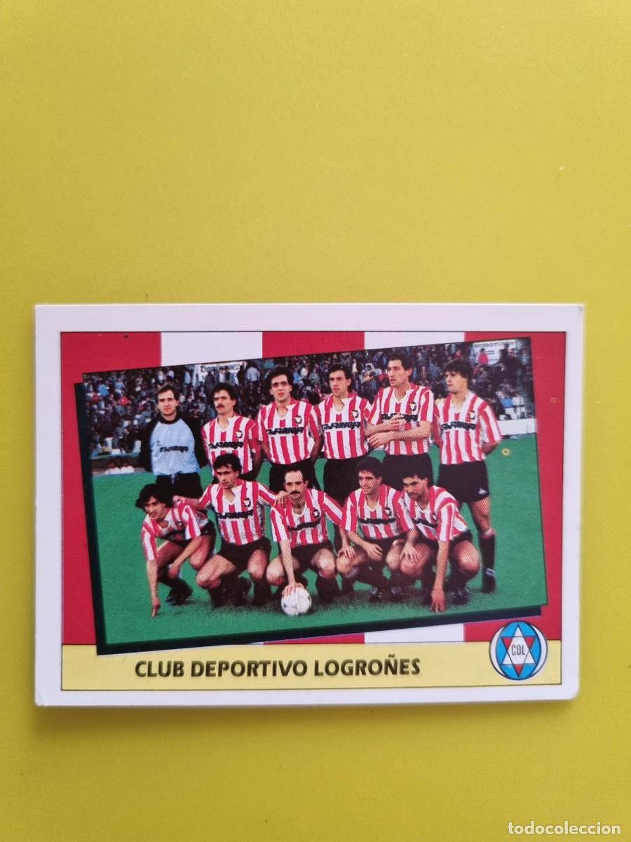 Cromos de f&uacute;tbol: CROMO LIGA ESTE 87 88 1987 1988 NUNCA PEGADO SIN PEGAR ALINEACION CD LOGRO&Ntilde;ES AR1026