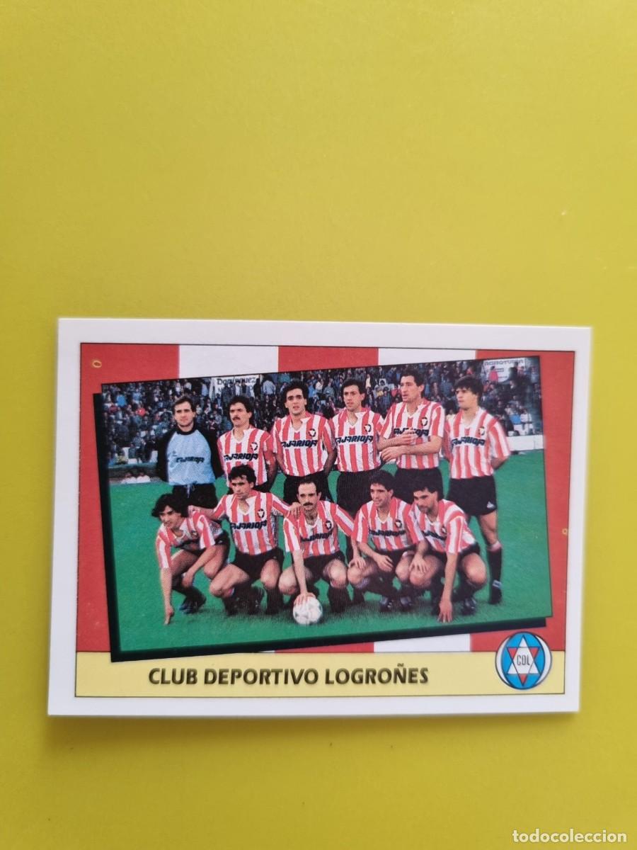 Cromos de f&uacute;tbol: CROMO LIGA ESTE 87 88 1987 1988 NUNCA PEGADO SIN PEGAR ALINEACION CD LOGRO&Ntilde;ES AR1026