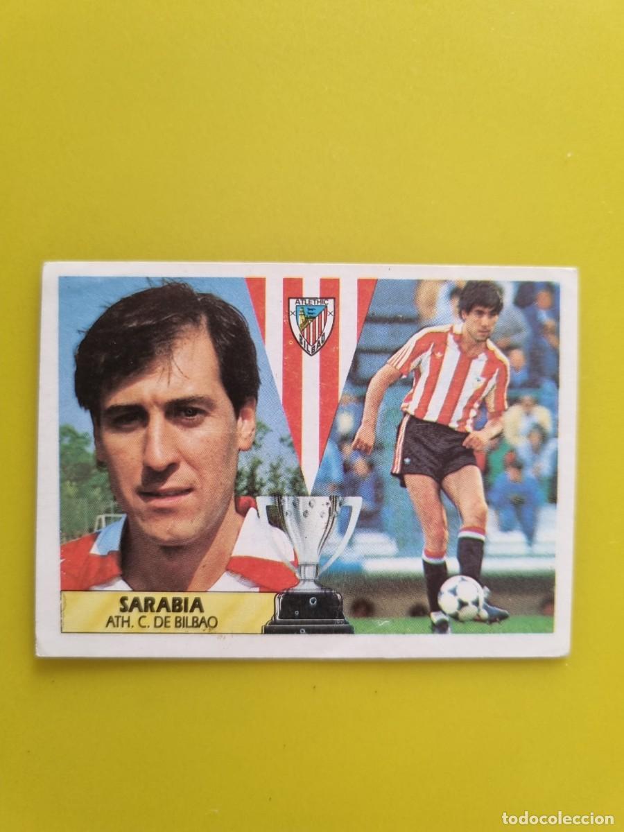 Cromos de f&uacute;tbol: CROMO LIGA ESTE 87 88 1987 1988 NUNCA PEGADO SIN PEGAR SARABIA ATH BILBAO AR1026