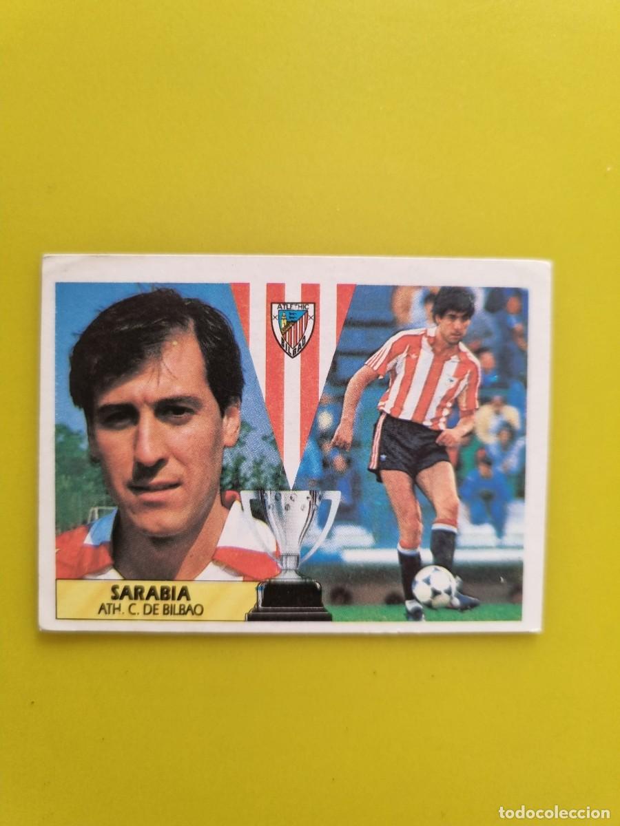 Cromos de f&uacute;tbol: CROMO LIGA ESTE 87 88 1987 1988 NUNCA PEGADO SIN PEGAR SARABIA ATH BILBAO AR1026