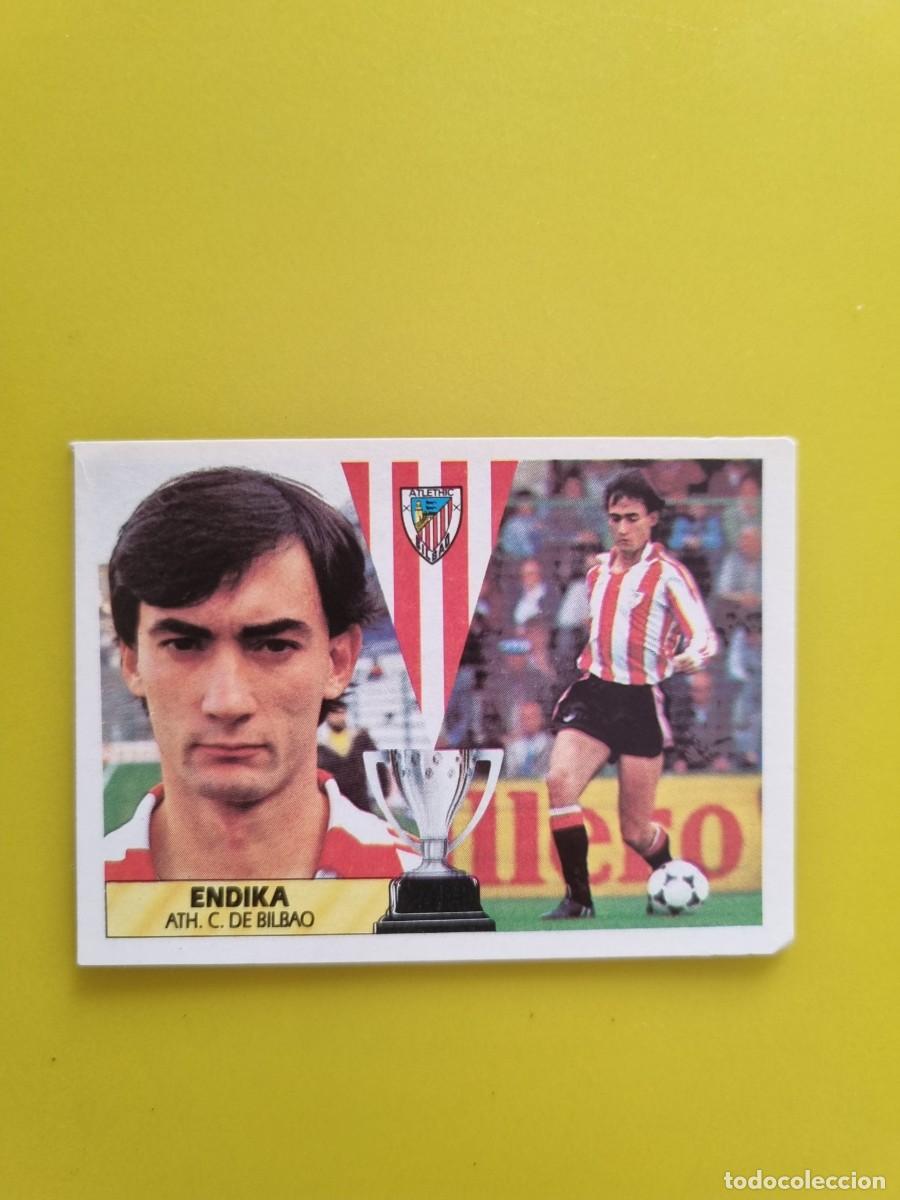 Cromos de f&uacute;tbol: CROMO LIGA ESTE 87 88 1987 1988 NUNCA PEGADO SIN PEGAR ENDIKA ATH BILBAO AR1026