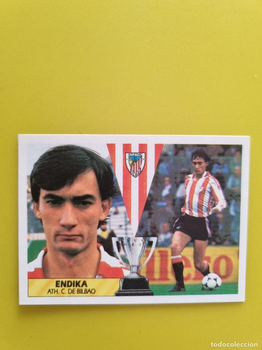 Cromos de f&uacute;tbol: CROMO LIGA ESTE 87 88 1987 1988 NUNCA PEGADO SIN PEGAR ENDIKA ATH DE BILBAO AR1026