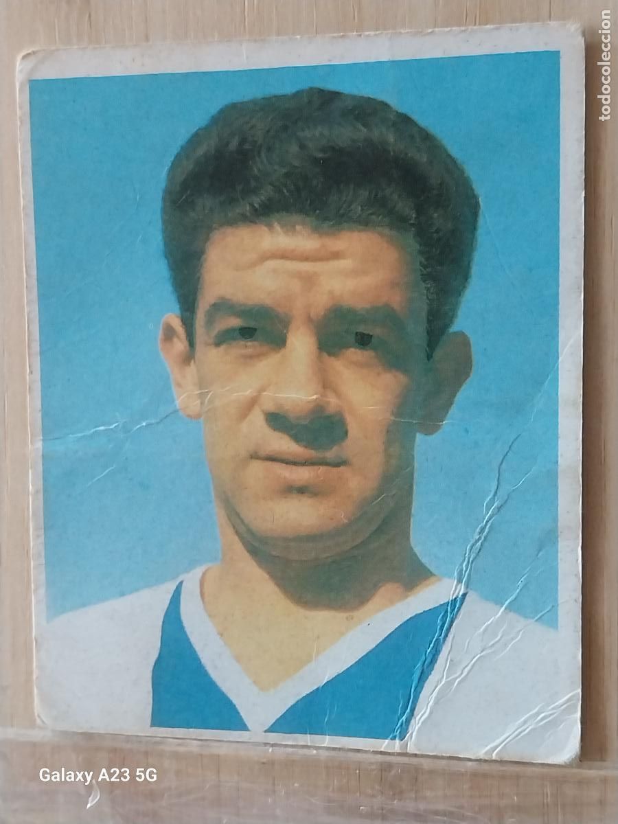 Cromos de f&uacute;tbol: BERGARA R C D ESPA&Ntilde;OL CAMPEONES BRUGUERA 1968 68 69 CROMO 104 ORIGINAL SIN PEGAR NUNCA