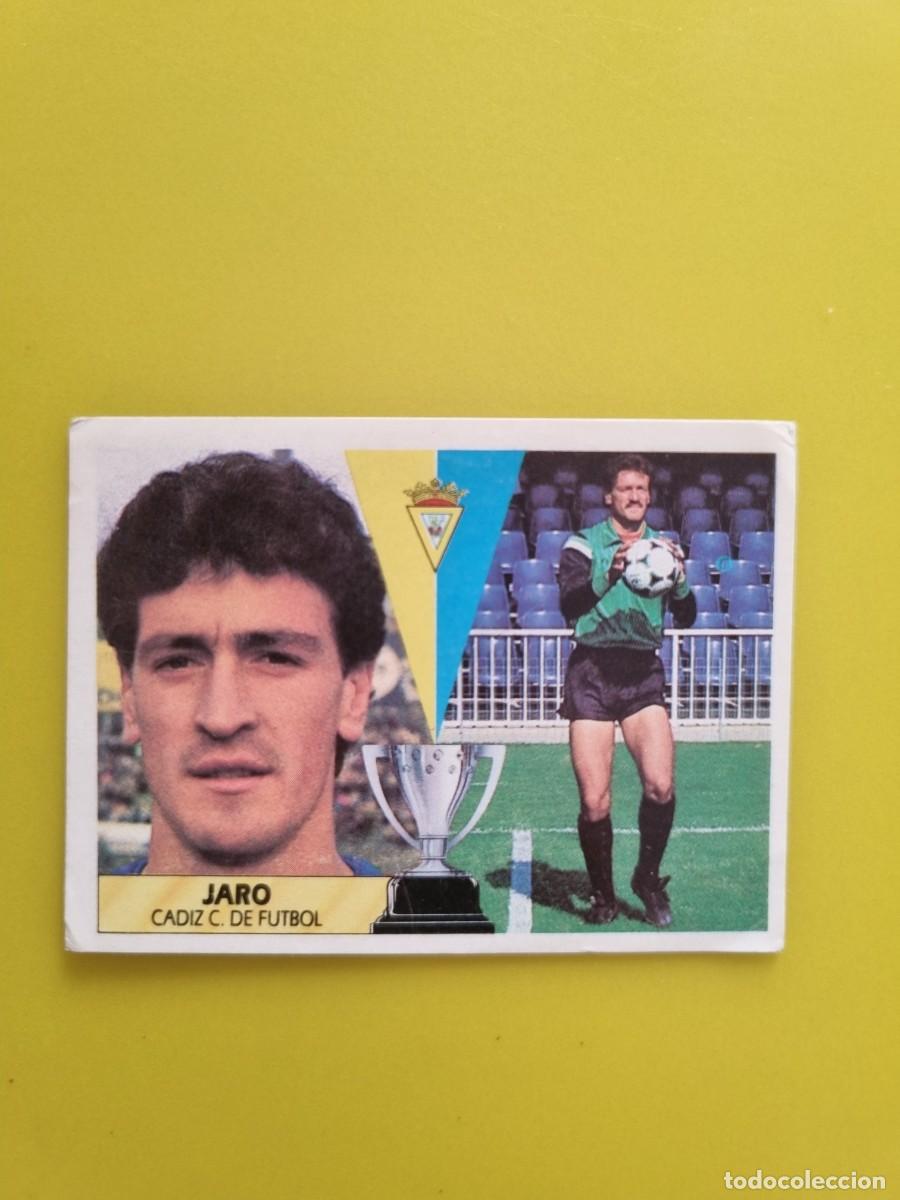 Cromos de f&uacute;tbol: CROMO LIGA ESTE 87 88 1987 1988 NUNCA PEGADO SIN PEGAR JARO CADIZ CF AR1026
